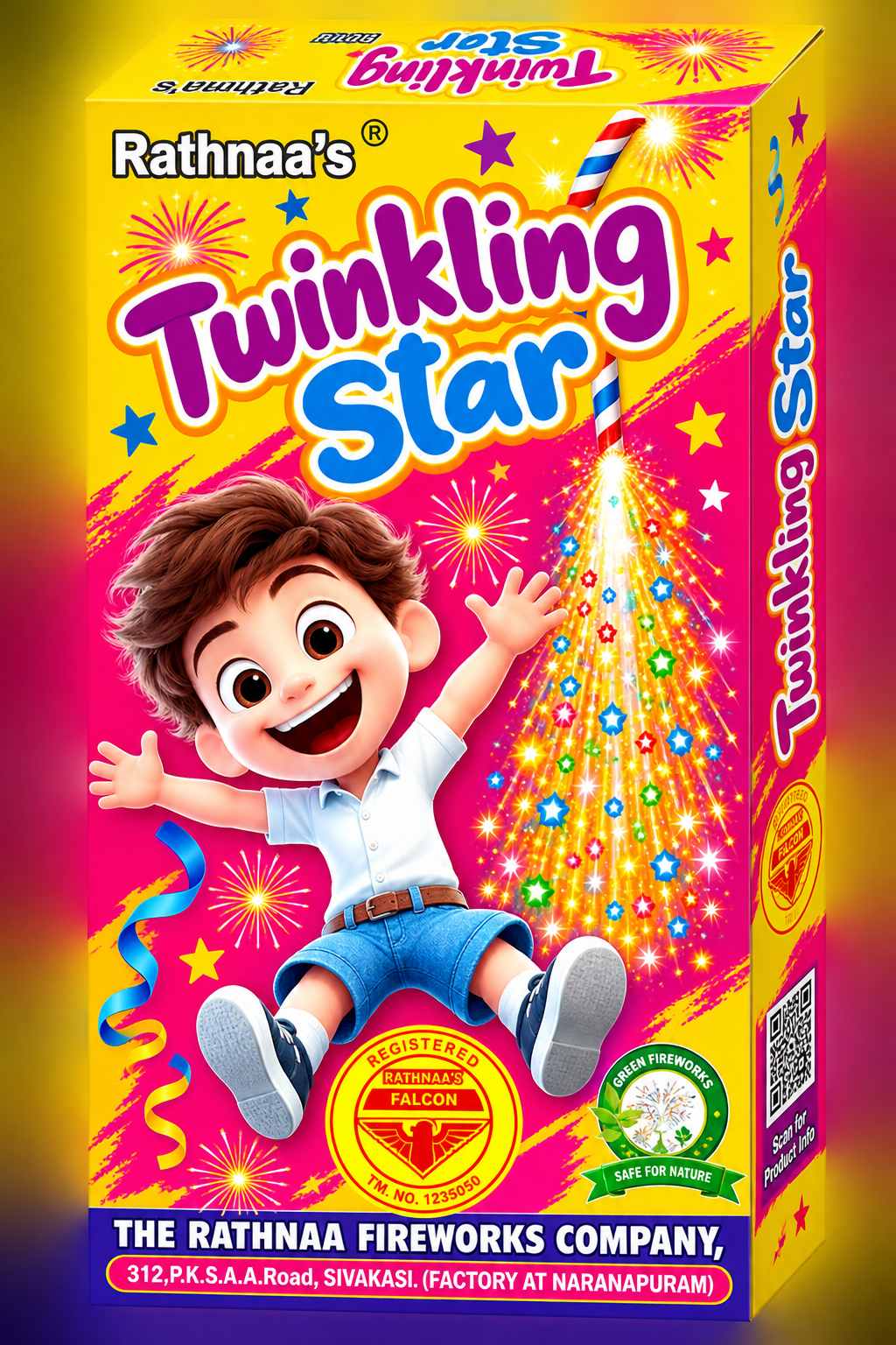 1 1/2" TWINKLIG STAR