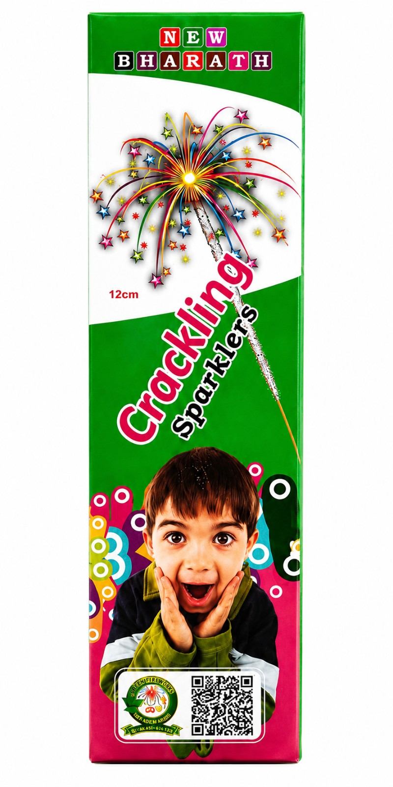 12CM CRACKILNG SPARKLERS (10 Pcs)