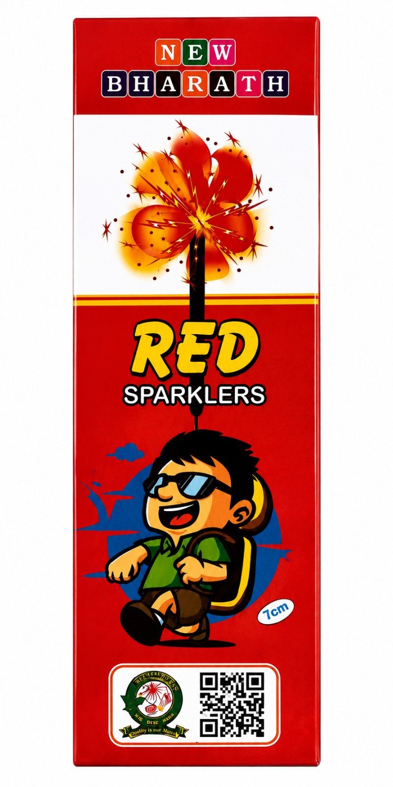7CM RED SPARKLERS (10 Pcs)