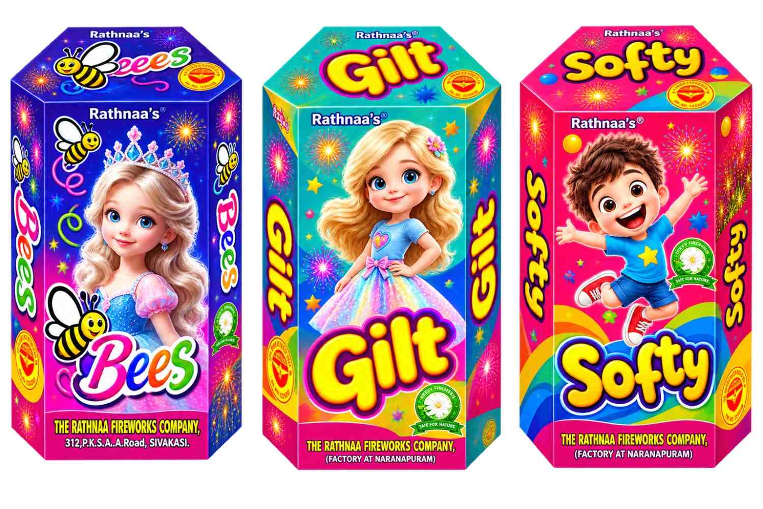 BEES / SOFTY/ GILT